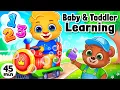 Toddler Learning Numbers Colors For Kids ABC Song Toddler and Baby Learning With Lucas Friends