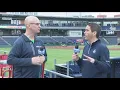 Yard Goats Opening Day Getting the park ready