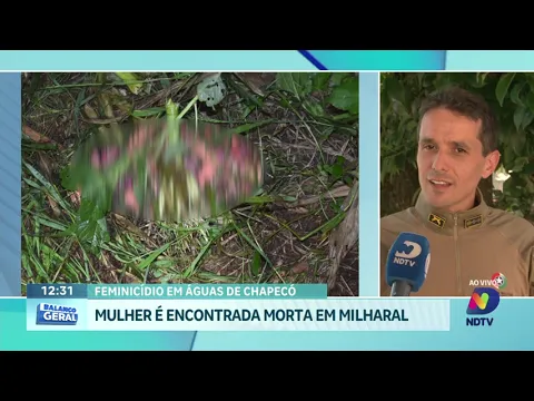 Águas de Chapecó: Mulher é Encontrada Morta em Milharal