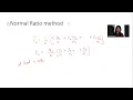 missing rainfll normal ratio method