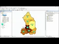 GIS Full Package Tutorials For Beginners 8 How to make a statistical map for population density