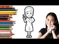 Nurse How to Color for Kids and Toddlers