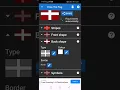 How to Make the Byzantine Empire flag in DTF app