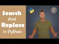 Search and Replace in Python