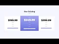 2025 Frontend mentor Pricing component with toggle solution using web components and no javascript