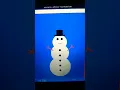make snowman using python turtle