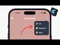 Flutter Popup Menu Tutorial - Custom Dropdown with Arrow SVG Icons