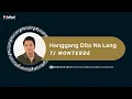 Download Lagu TJ Monterde - Hanggang Dito Na Lang (Official Music Visualizer)