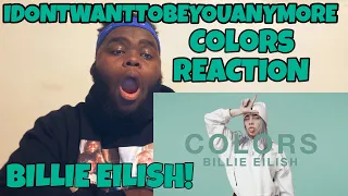 Download Billie Eilish - idontwannabeyouanymore | A COLORS SHOW | Reaction MP3