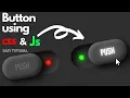 Next level dark neumorphism switch using CSS and JavaScript realistic creation using CSS