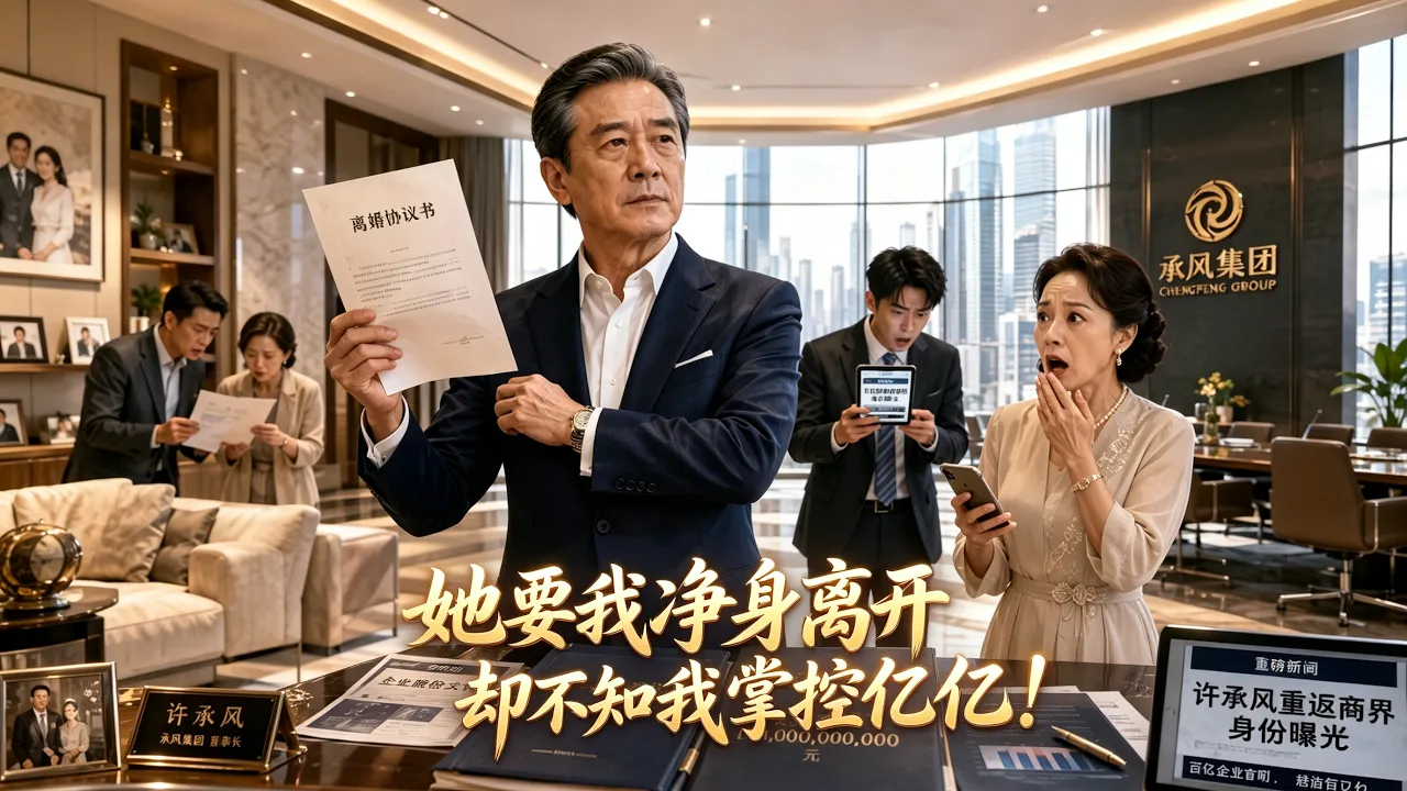AA制婚姻35年,我做盡家務還被全家嫌棄!離婚那天,他们才知道我竟是隱退百億富豪