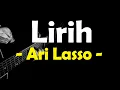 Download Lagu Ari Lasso - Lirih ( Lirik )