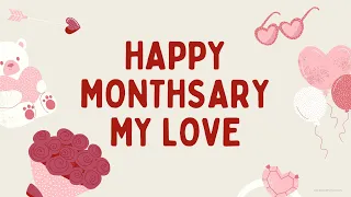 Monthsary Message for Boyfriend Happy Monthsary Quotes Wishes for Boyfriend LoveMementos com
