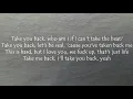 Russ - Take You Back (Lyrics) Ft. Kehlani