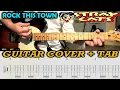 Download Lagu Rock This Town GUITAR TAB COVER Stray Cats | Rockabilly Brian Setzer Lesson