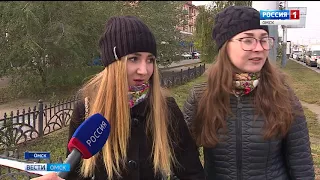 Состояние дороги на Ленинградской площади активно обсуждают омичи в социальных сетях