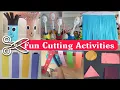 Fun and Easy Cutting Activities for Preschoolers l Fine Motor Skills