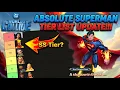 DC Worlds Collide - ABSOLUTE SUPERMAN UPDATE ON THE TIER LIST