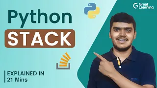 Python Stack Python Stack Implementation Python Data Structures Great Learning