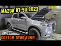 The new 4JJ3 Mazda BT-50s make AWESOME gains in both power torque with a custom dyno tune alone
