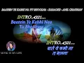 Download Lagu Baatein Ye Kabhi Na Tu Bhoolna Karaoke With Scrolling Lyrics Eng. \u0026 हिंदी