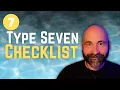 Enneagram Type 7 Checklist 20 Key Traits