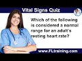 Vital Signs Quiz for CNAs PCTs
