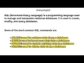 Learn SQL Day 1 Database Learning SQL Commands