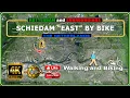 (4K) SCHIEDAM EAST BY BIKE (The Netherlands) Cycling through Schiedam Neighborhoods.