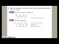 3-5 Arithmetic Sequence as Linear Functions