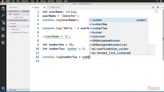 TypeScript for C and NET Developers Variables and Types packtpub com