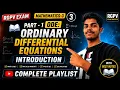 Ordinary Differential Equation ODE Introduction Numerical Method M3 Exams