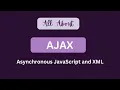 AJAX Asynchronous JavaScript and XML Web Development