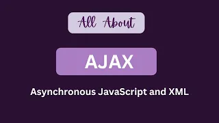 AJAX Asynchronous JavaScript and XML Web Development