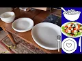 CORELLE Review of Dinner Plates Salad Plates Cereal Bowls