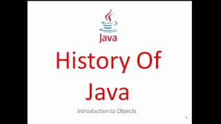 History of Java - Thinking in Java