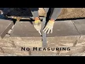 Retaining Wall Cap Cutting