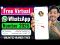 Download Lagu Free Virtual Number For WhatsApp | How To Create Unlimited WhatsApp Account With Virtual Number 