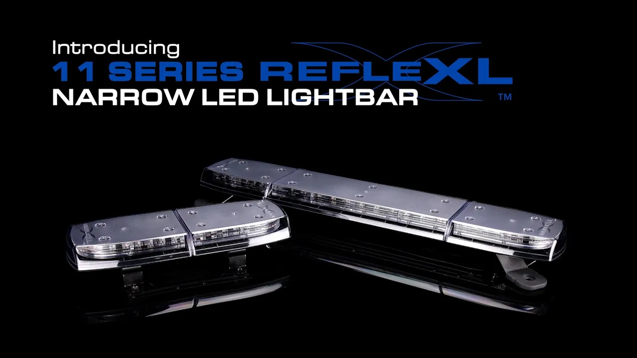 Video: 11-Series ECCO R65 lightbar amber 12-24v 1221mm | 11-048CA-E