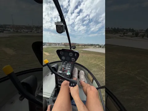 I flew to get some apple pie 🥧 #helicopter