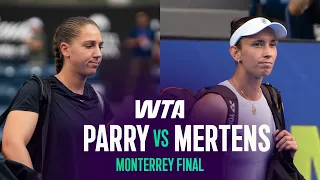 Diane Parry vs. Elise Mertens | 2026 Monterrey Singles Final | WTA Match Highlights