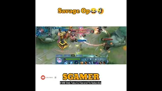 Miya Savage Mobile legends Bang Bang Savage Miya MLBB #shorts #mlbb #mlbbshorts