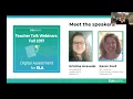 Teacher Talk Webinars Edulastic for ELA