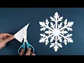 Download Lagu How to make Snowflakes out of paper - Paper Snowflake #44 - Christmas Ornaments