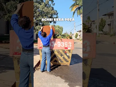 Fiz um móvel e deixei ele na rua para qualquer pessoa pegar!