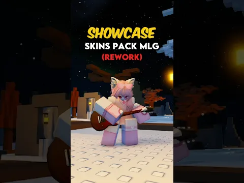 🍥 showcase skins pack MLG 🤩 #roblox #nahiauwu #forsaken #showcase #skins #edit #shorts #robloxedit