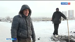Строительство новой дороги-дублёра на Левобережье практически завершено