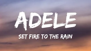 Download Adele - Set Fire To The Rain (Lyrics) MP3