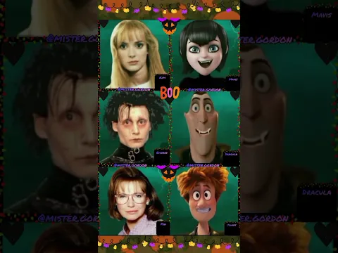 Equipo Edward Manos de Tijera Vs Equipo Hotel Transylvania/TikTok Challenge Humor. #shorts YouTube