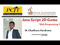 JavaScript 2D Game Development Web Programming I Java Institute Sri Lanka Chathura Harshana